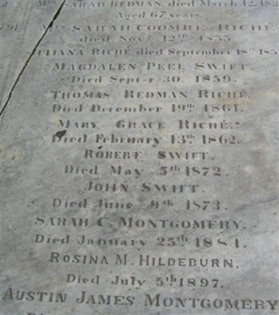 Magdalen Peel Swift on Sysoon