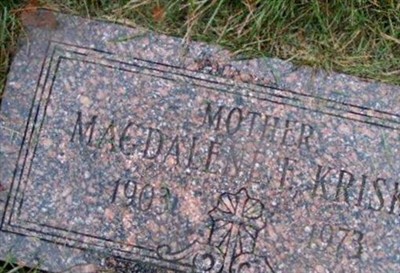 Magdalene Evelyn "Madge" Jaski Kriske on Sysoon