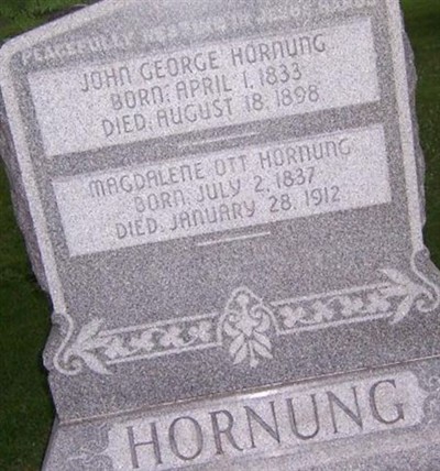 Magdalene Ott Hornung on Sysoon
