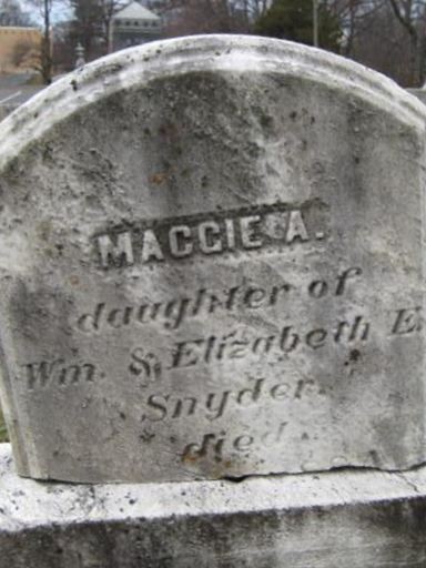 Maggie A Snyder on Sysoon
