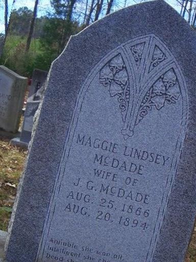Maggie Lindsey McDade on Sysoon