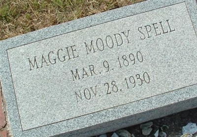 Maggie Moody Spell on Sysoon