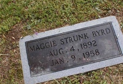 Maggie Strunk Byrd on Sysoon