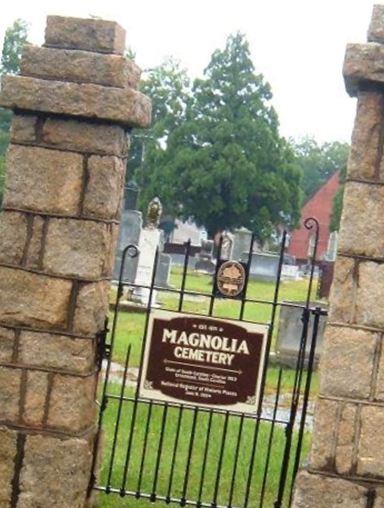 Magnolia Cemetery on Sysoon