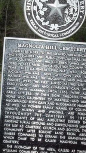 Magnolia Hill Cemetery on Sysoon