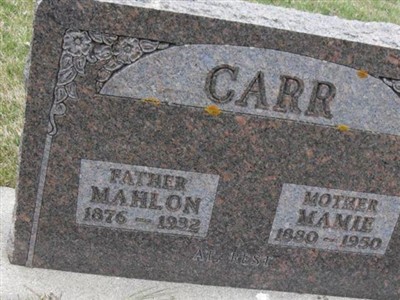 Mahlon Carr on Sysoon