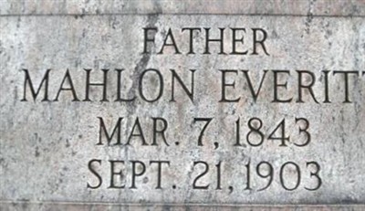 Mahlon Everitt on Sysoon