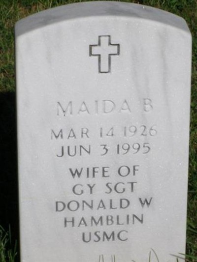 Maida B Hamblin on Sysoon