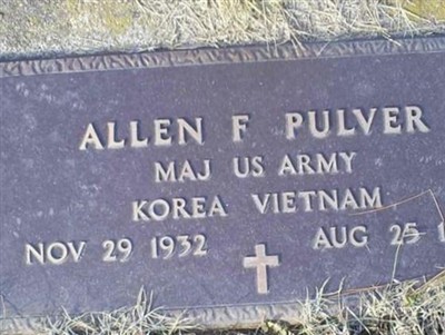Maj Allen F. Pulver on Sysoon