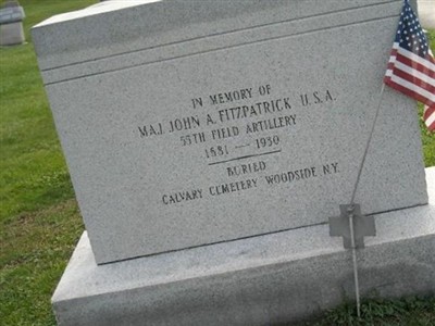 Maj John A Fitzpatrick on Sysoon