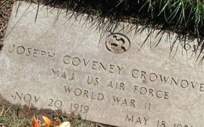 Maj Joseph Coveney Crownover on Sysoon