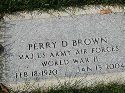 Maj Perry D. Brown on Sysoon