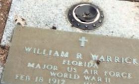 Maj William R. Warrick on Sysoon