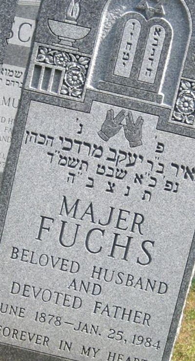 Majer Fuchs on Sysoon