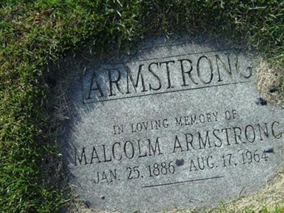 Malcolm Armstrong on Sysoon