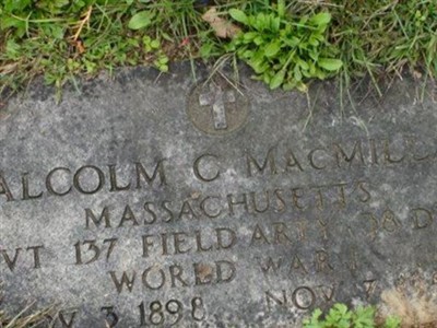 Malcolm C. MacMillan, Find a grave on Sysoon Malcolm C. MacMillan on Sysoon