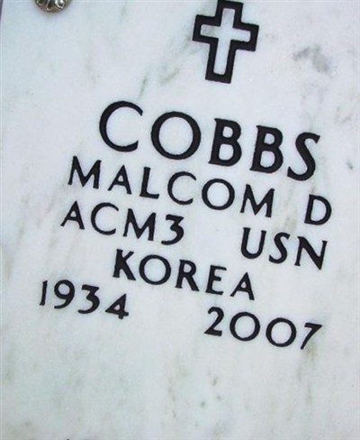 Malcolm D Cobbs on Sysoon