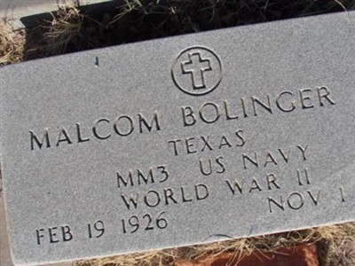 Malcom Bolinger, Jr on Sysoon