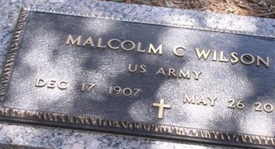 Malcom C. Wilson on Sysoon