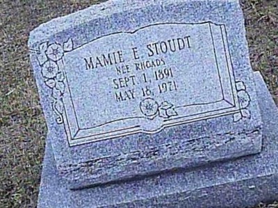 Mamie E Rhoads Stoudt on Sysoon