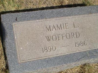 Mamie L. Wofford on Sysoon