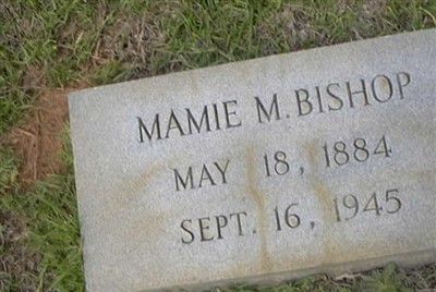 Mamie M Whitlock Bishop on Sysoon