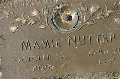 Mamie Stout Nutter on Sysoon
