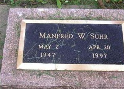 Manfred W Suhr on Sysoon