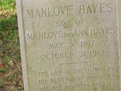 Manlove Hayes, Jr on Sysoon