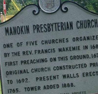 Manokin Presbyterian Church Cemetery on Sysoon