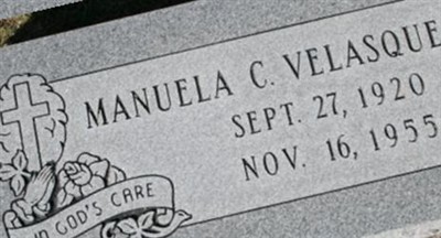 Manuela C Velasquez on Sysoon