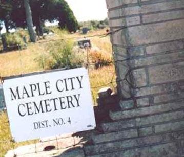 Maple City Cemetery on Sysoon