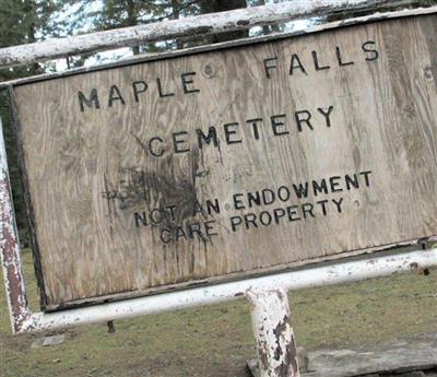 Maple Falls Cemetery on Sysoon