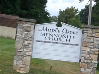 Maple Grove Mennonite Cemetery on Sysoon