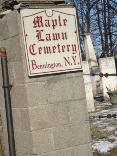 Maple Lawn Cemetery on Sysoon