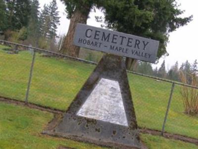 Maple Valley Hobart Cemetery on Sysoon