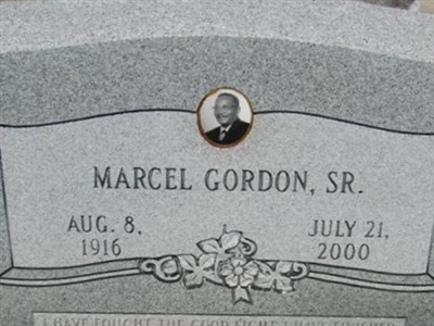 Marcel Gordon, Sr on Sysoon