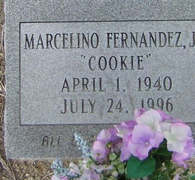 Marcelino "Cookie" Fernandez, Jr on Sysoon