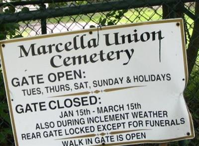 Marcella Union Cemetery on Sysoon