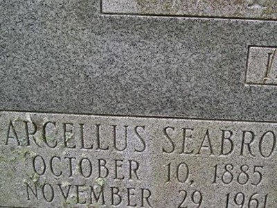 Marcellus Seabrook Whaley on Sysoon