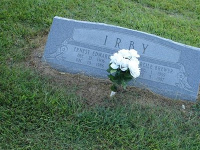 Marcile Brewer Irby on Sysoon
