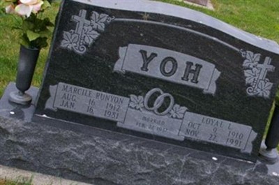 Marcile Runyon Yoh on Sysoon
