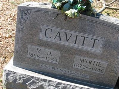 Marcus Dempsey "Dee" Cavitt on Sysoon