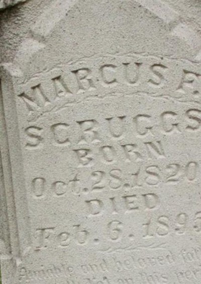 Marcus Franklin Scruggs on Sysoon