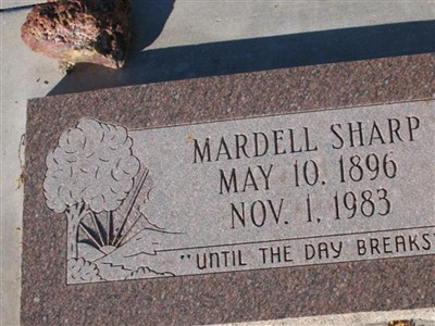 Mardell Shumway Sharp on Sysoon