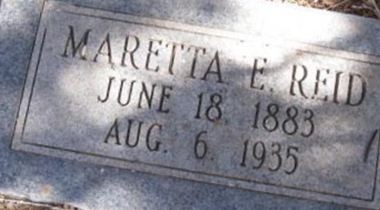 Maretta Eugena Reid on Sysoon