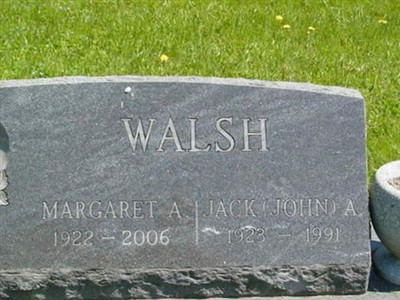 Margaret Ann (Earle) Walsh on Sysoon