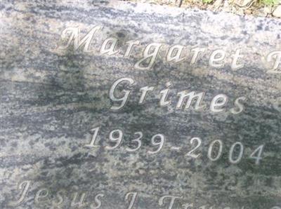 Margaret B Grimes on Sysoon