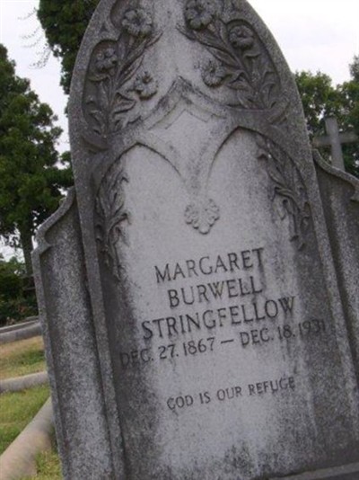 Margaret Burwell Stringfellow on Sysoon