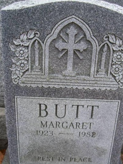 Margaret Butt on Sysoon